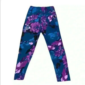 Kay Unger Tropical Floral‎ Print Tummy Control High Waisted Pull On Size Medium